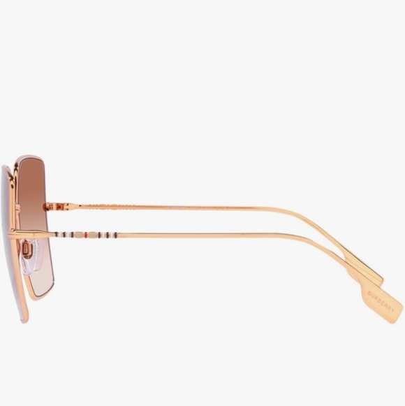 BURBERRY Sunglasses BE 3133 133713 Daphne Rose Gold Gradient Pink - Picture 4 of 12